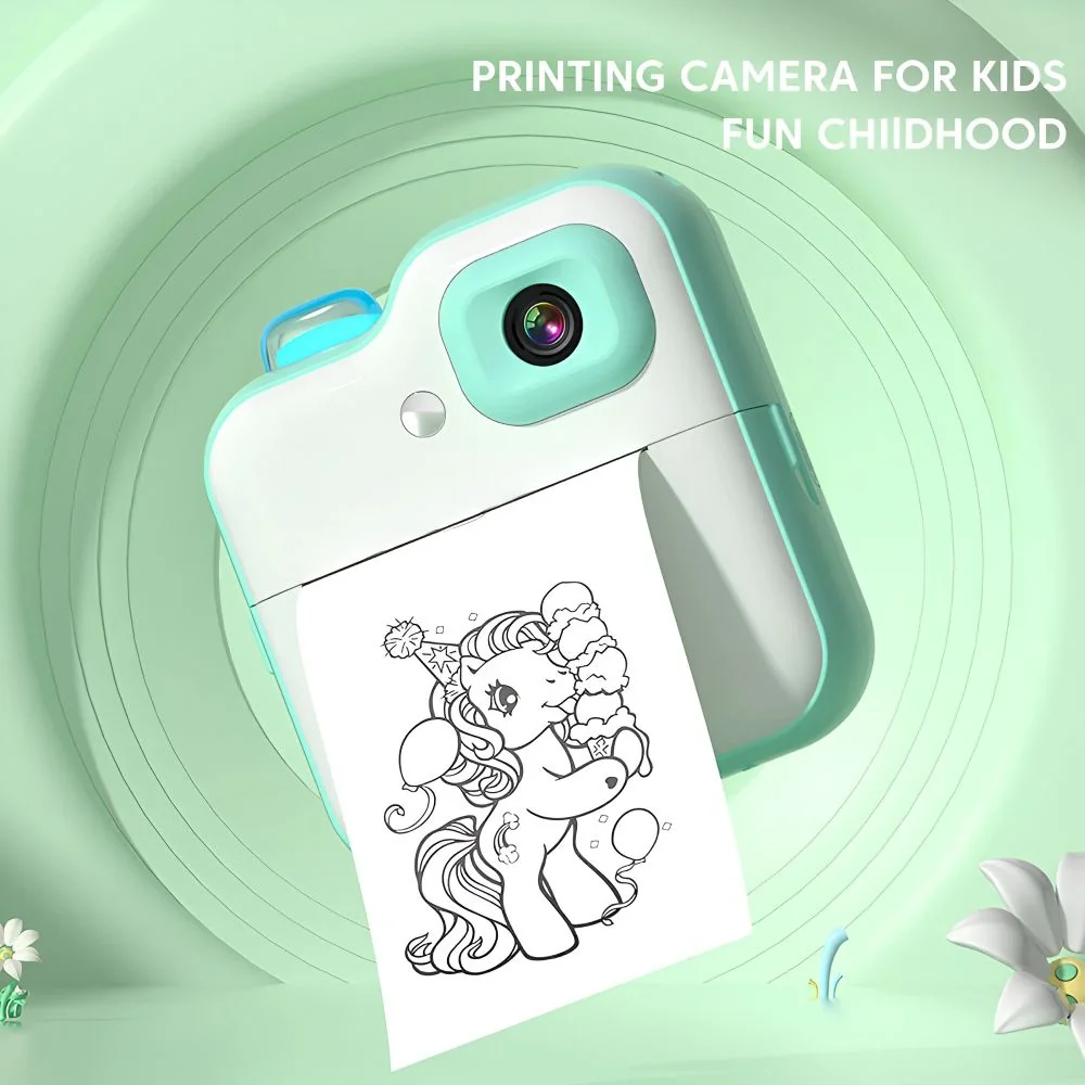 MG CP10 Printing Camera detský instantný fotoaparát, ružový