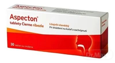 Aspecton tablety Čierne ríbezle 1×30 tbl, výživový doplnok