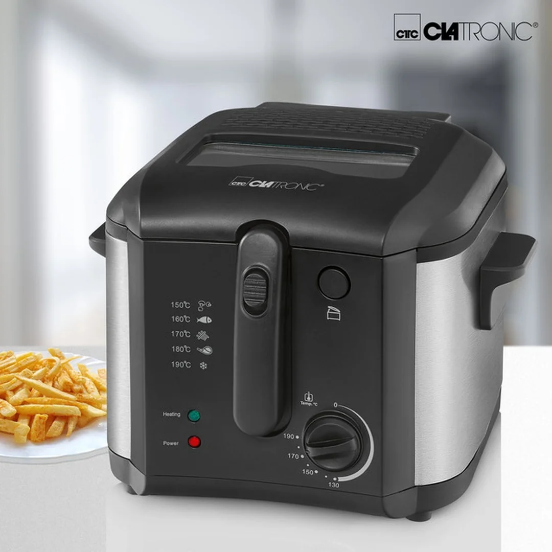 Clatronic FR 3649 fritéza 2,5 l 1600 W (130–190 °C)