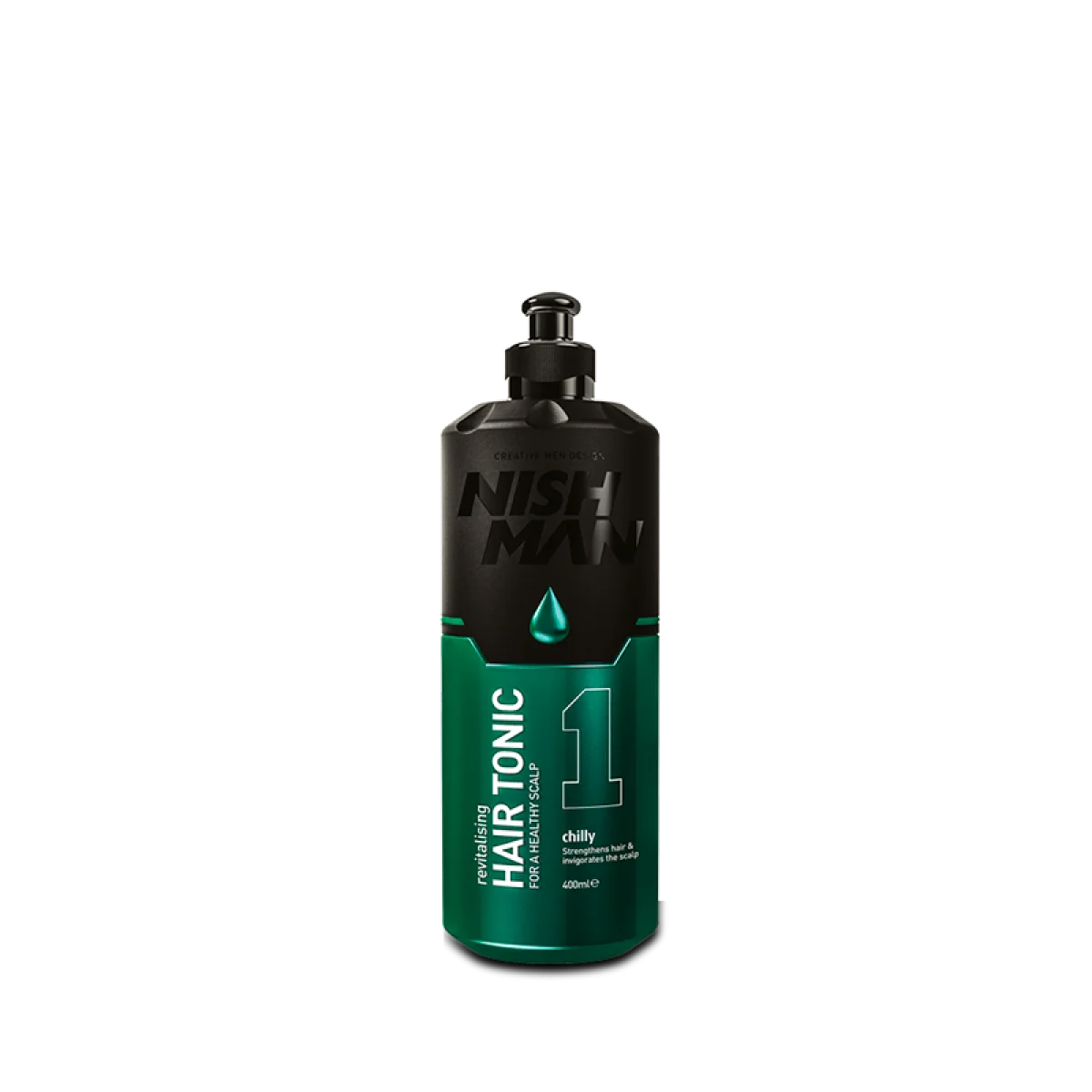 Vlasové tonikum eukalyptus Nishman 1 Chilly 400ml