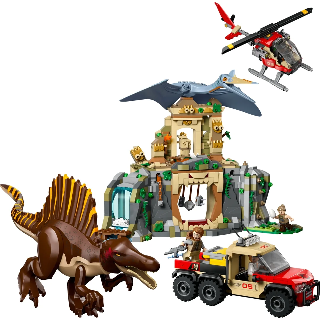 LEGO® Jurassic World 76976 Letecká misia spinosaurusa a quetzalcoatlusa