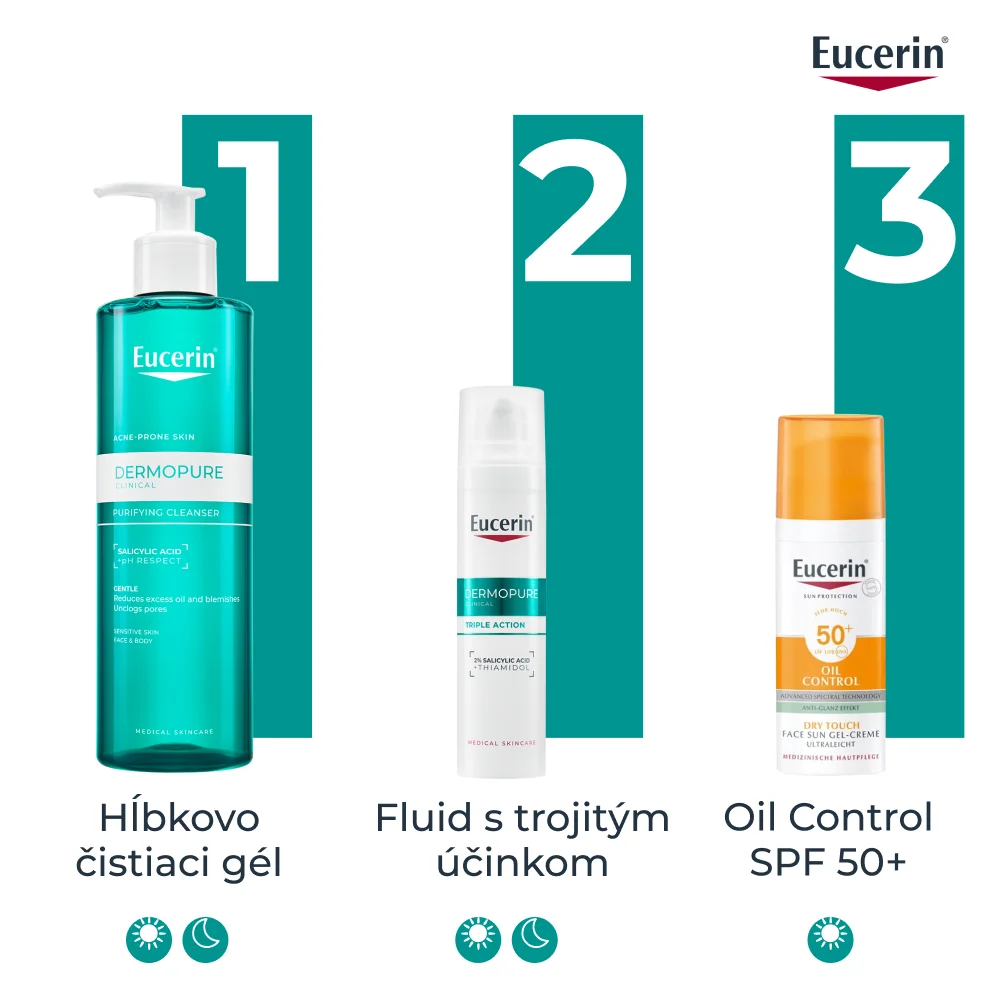 EUCERIN DERMOPURE CLINICAL GEL HLBKOVO CISTIACI 400ML 400 ml