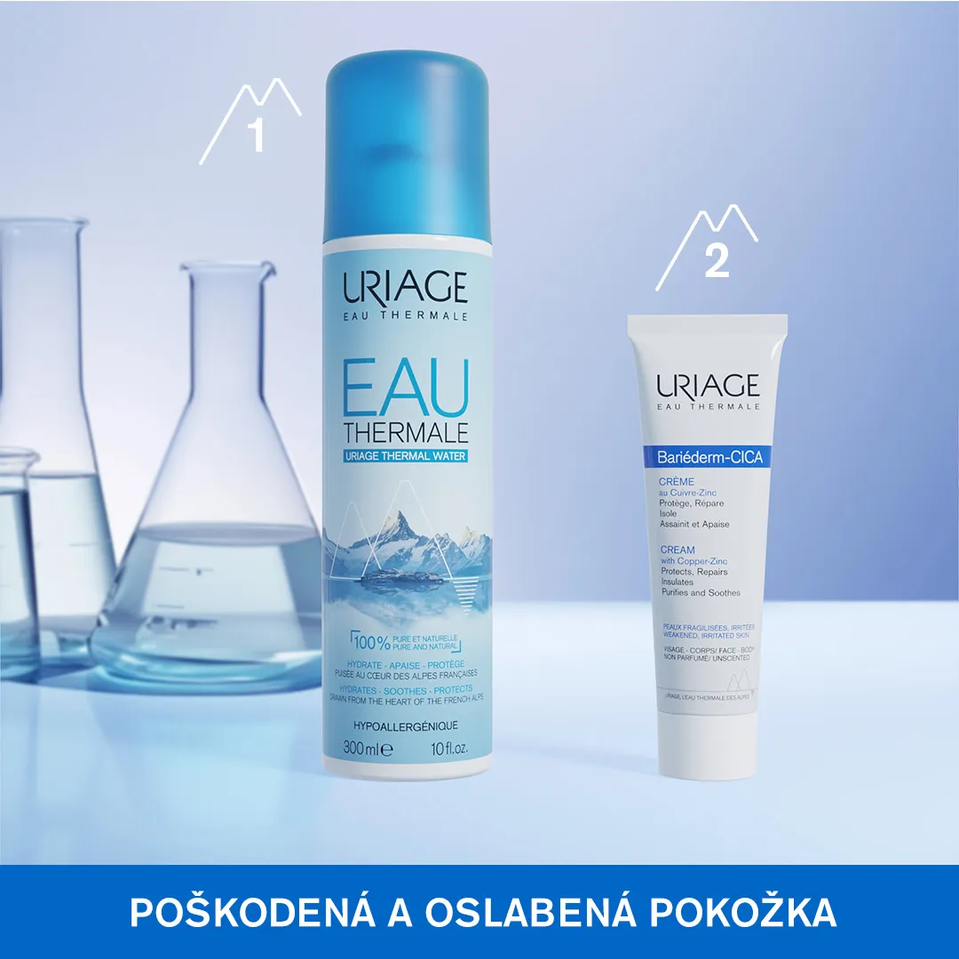 URIAGE BARIÉDERM CICA Cream with Copper-Zinc, 100ml 1×100 ml, regeneračný krém s meďou a zinkom