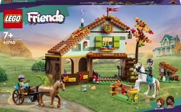 LEGO® Friends 41745 Autumn a jej koňská stajňa 1×1 ks, lego stavebnica