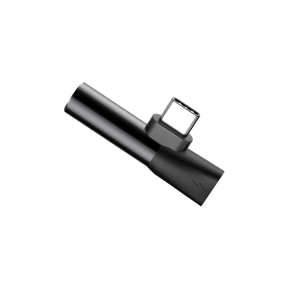 Audio Converter L41 adaptér z USB-C na USB-C port + 3,5 1 x adaptér, čierna