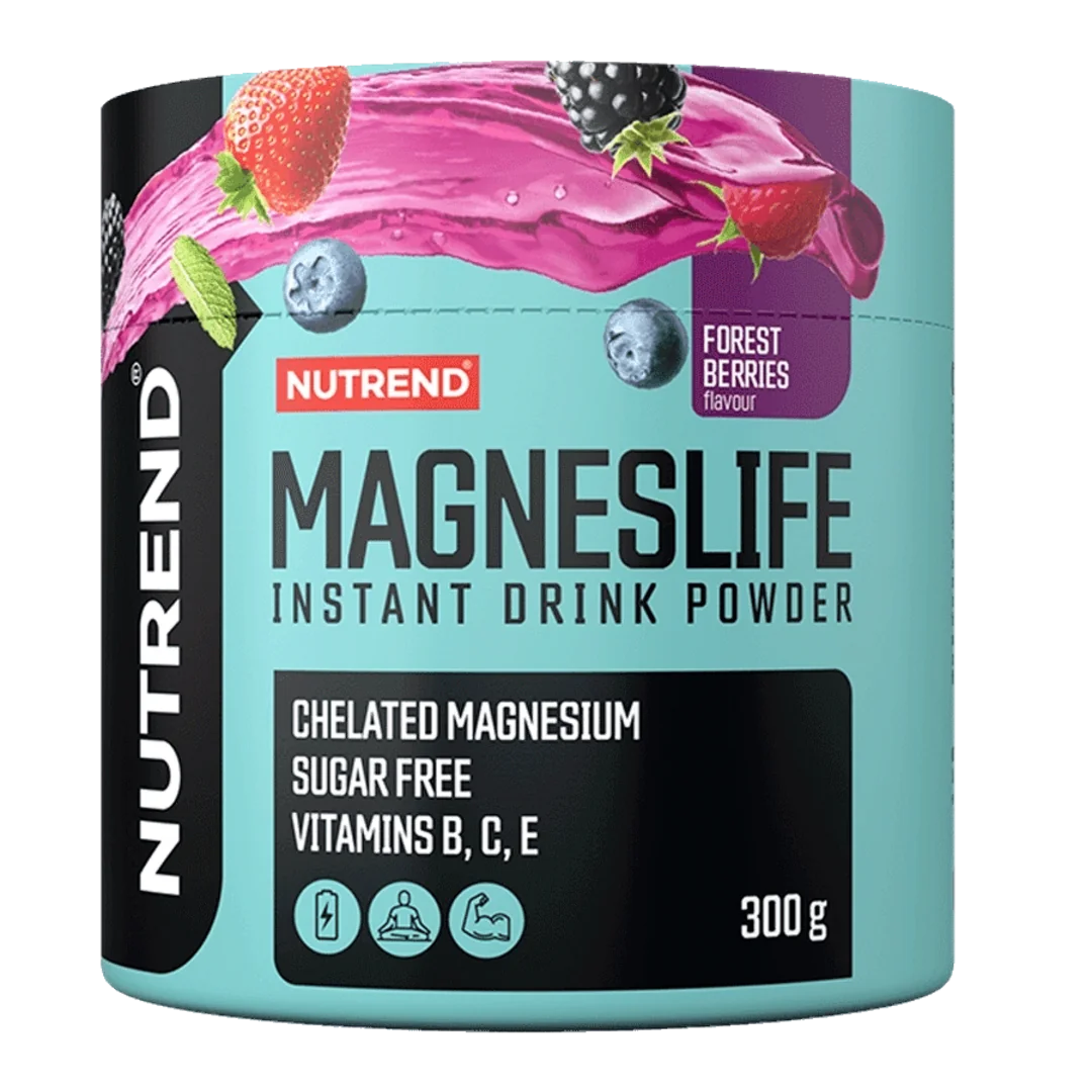Nutrend MAGNESLIFE INSTANT DRINK POWDER, 300 g, citrón