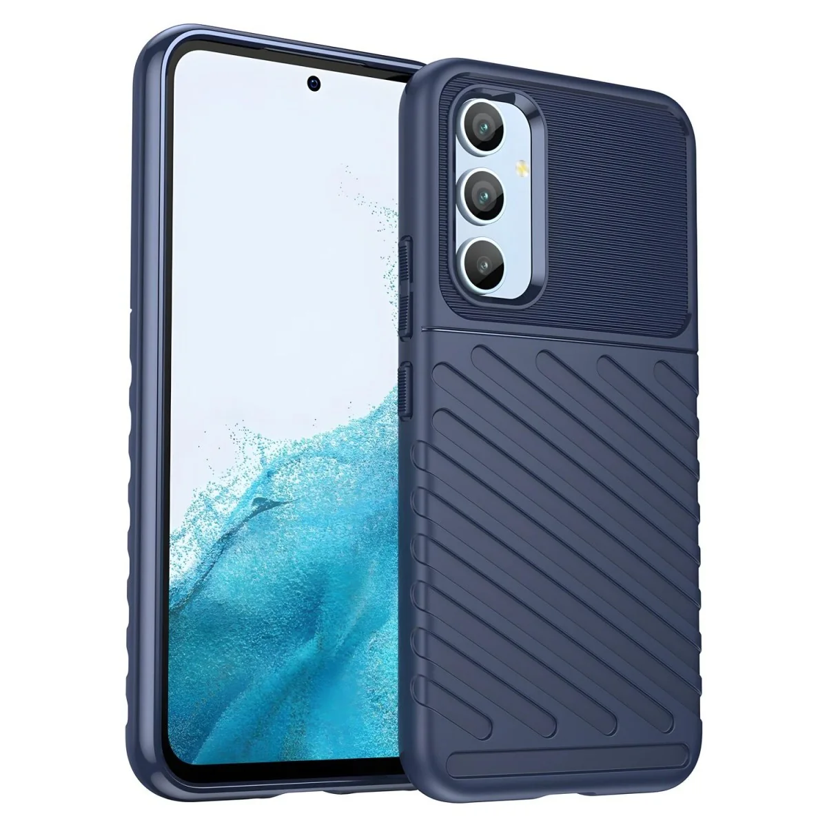MG Thunder kryt na Samsung Galaxy A54 5G, modrý