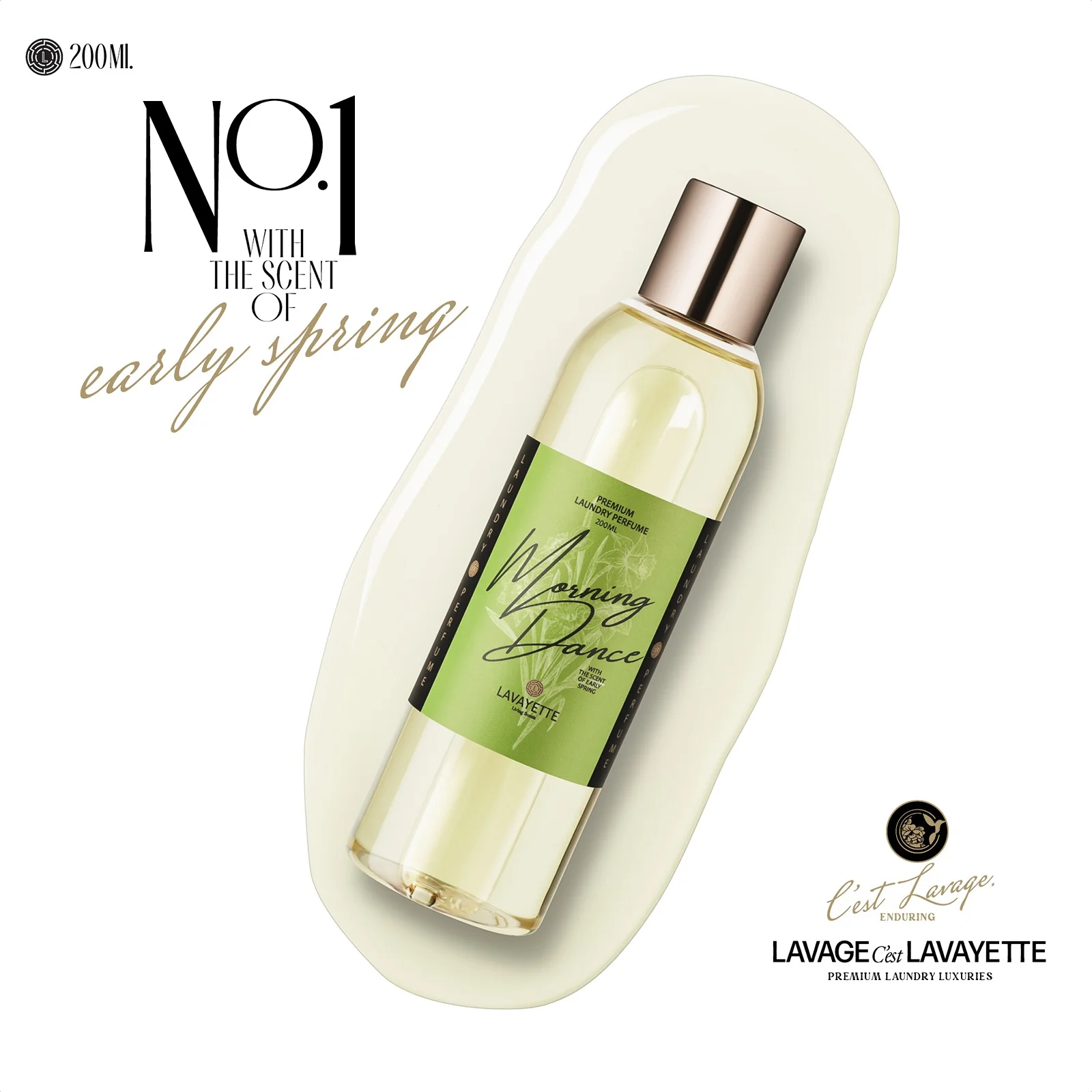 Parfum do prania Morning Dance 01 s vôňou skorej jari 200ml