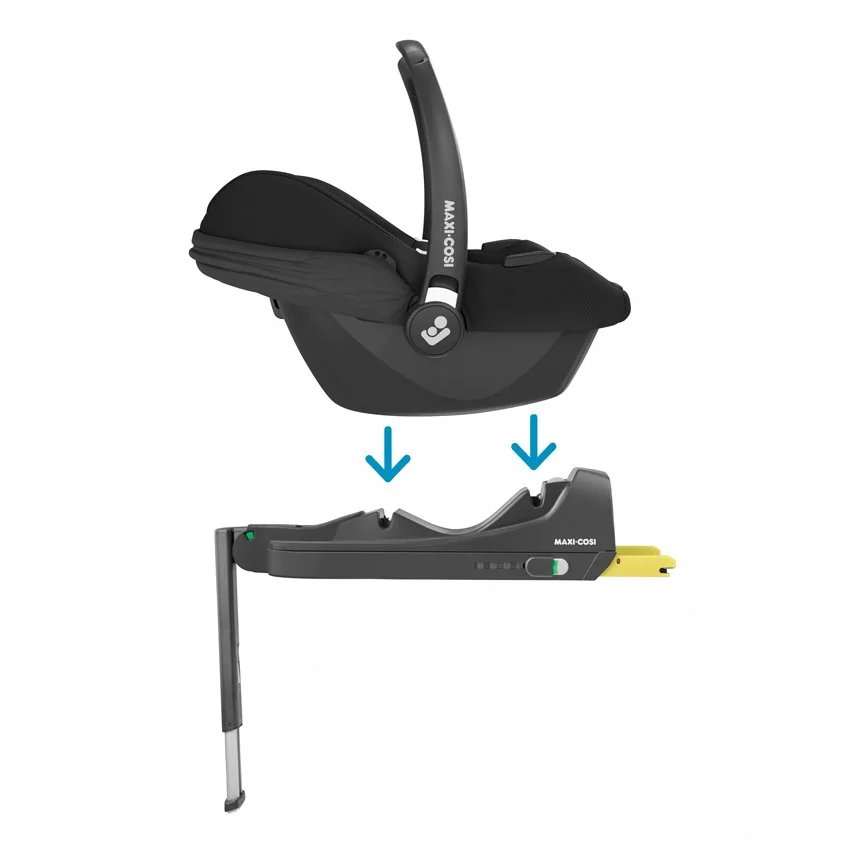 Autosedačka CabrioFix i-Size (0-13 kg) Essential Black