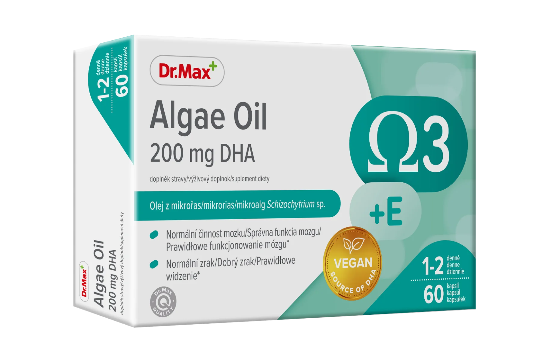 Dr. Max Algae Oil 200 mg DHA 1×60 cps