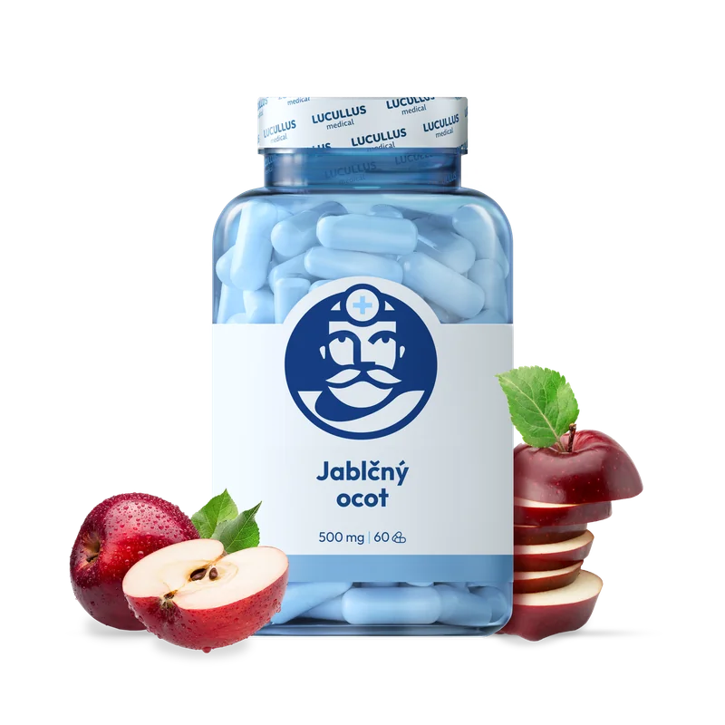 Dr. LUCULLUS Jablčný ocot 2× 60 kapsúl