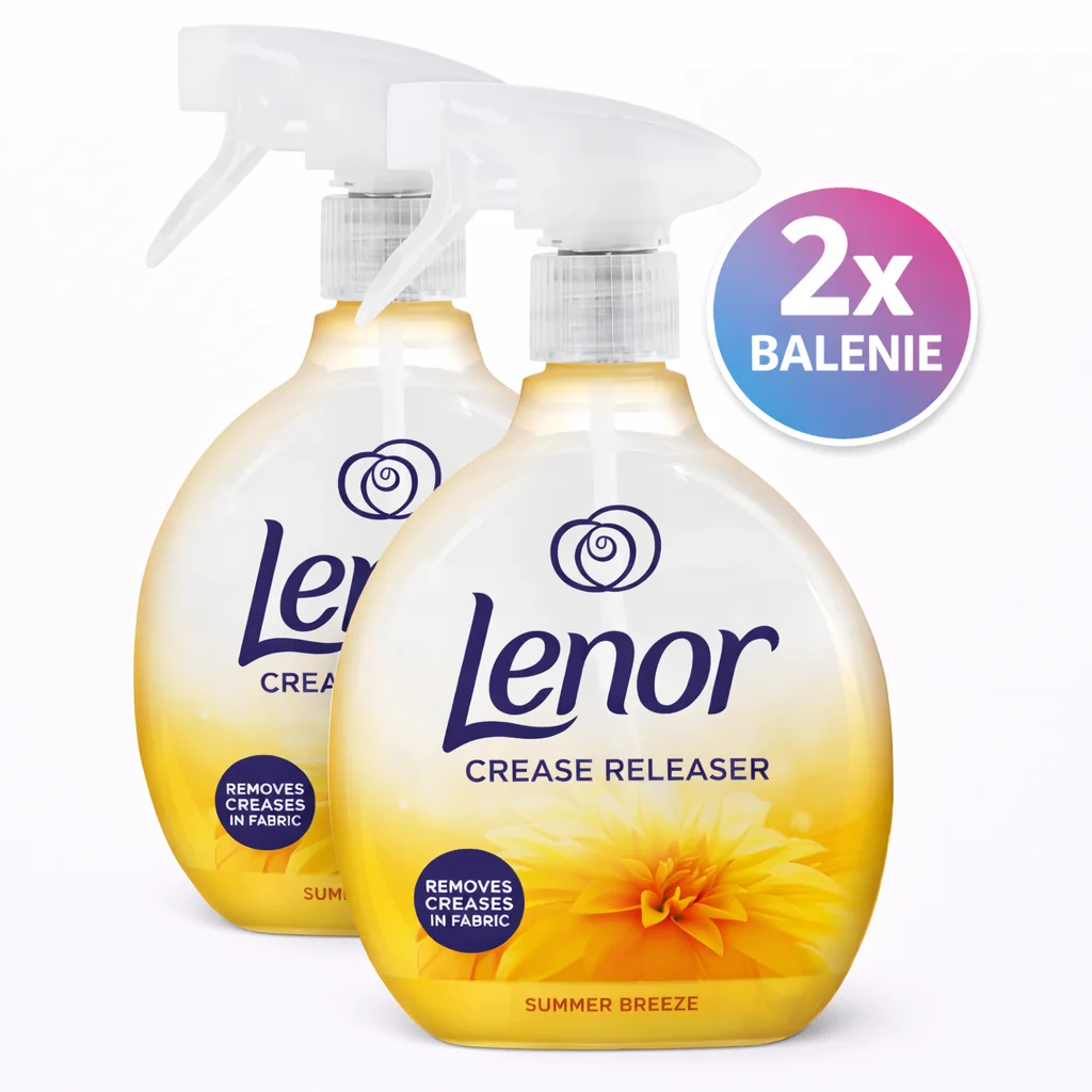 LENOR SET 2x tek.žehlička sprej 500ml Summer Breeze 2x Lenor tekutá žehlička