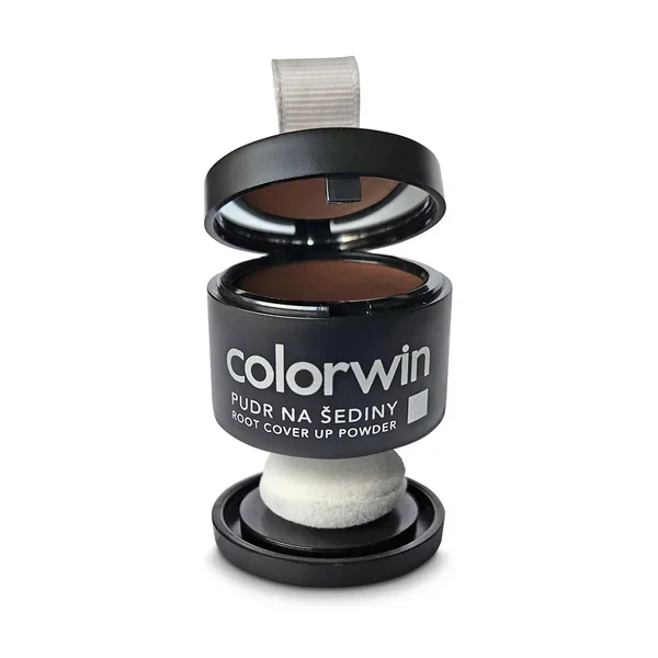Colorwin púder na šediny svetlo hnedý 1 ks