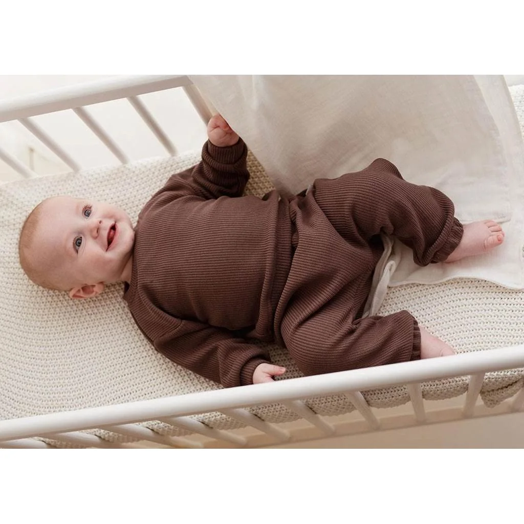 Dojčenské tepláky Koala Pure brown 74 (6-9m), 20C53622
