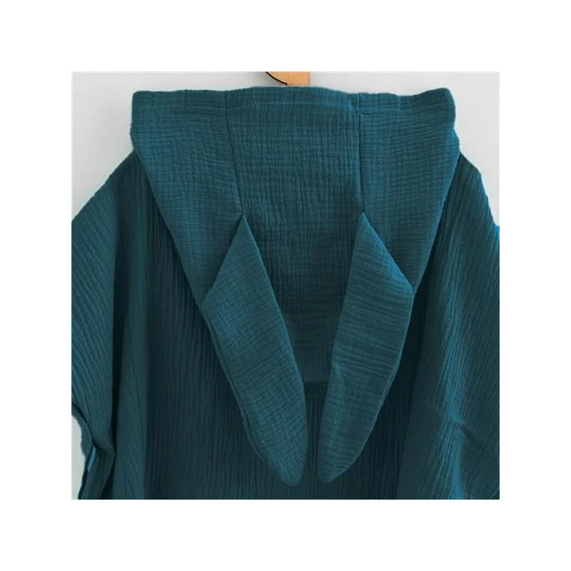 Detské mušelínové pončo New Baby Feeling ocean 80 cm M, 20C56434