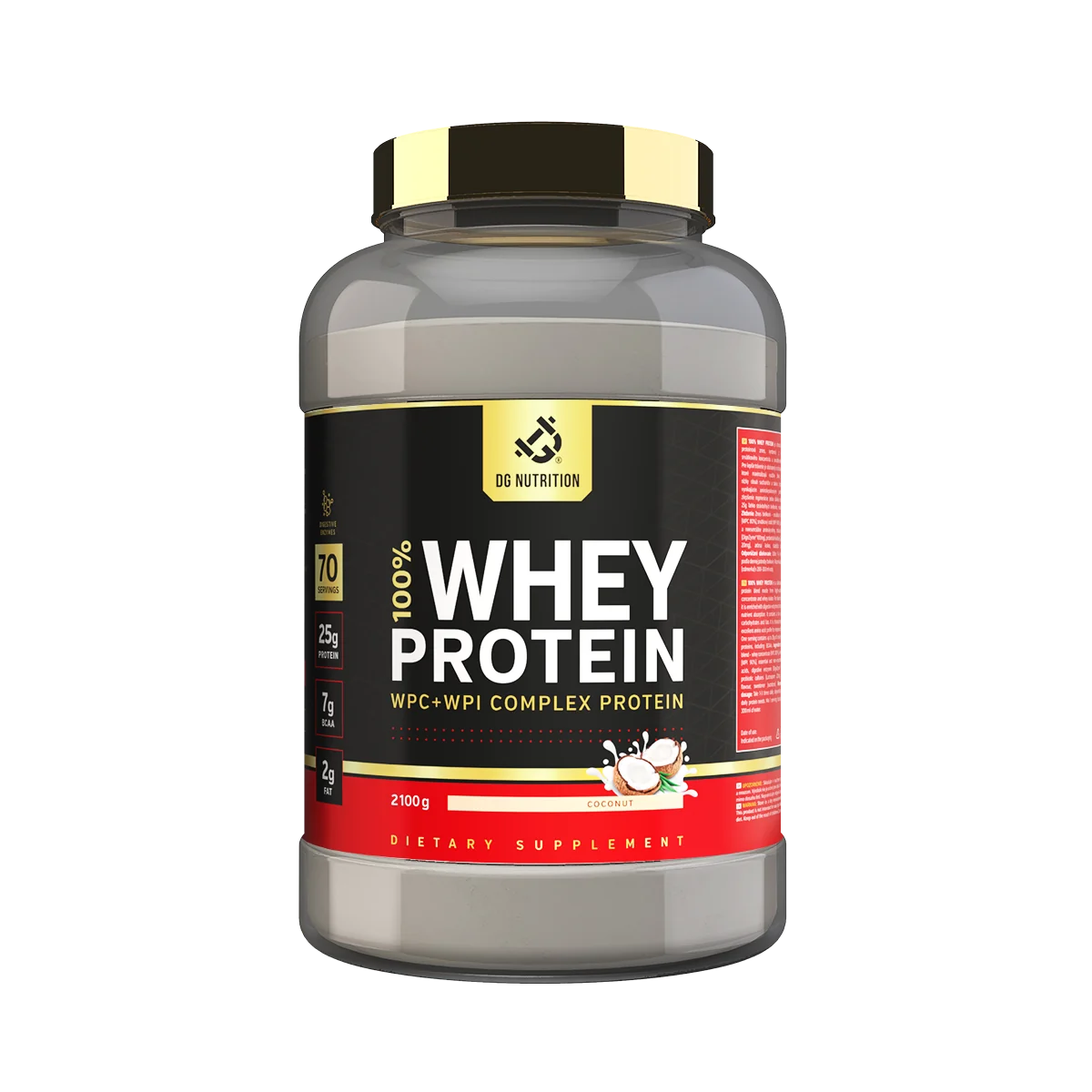 100% Whey Performance Complex Kokos 2100 g