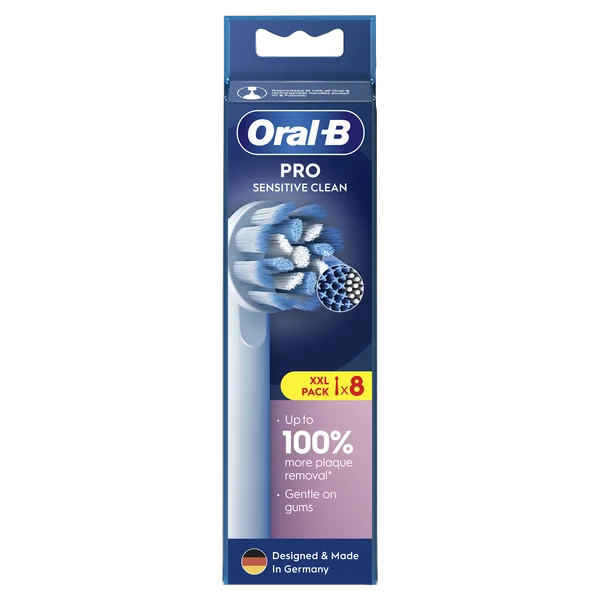 Oral-B Pro Sensitive Clean čistiace hlavice 1×8 ks, náhradné hlavice