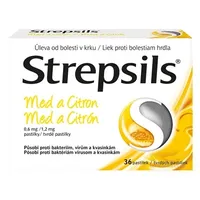 Strepsils Med a Citrón