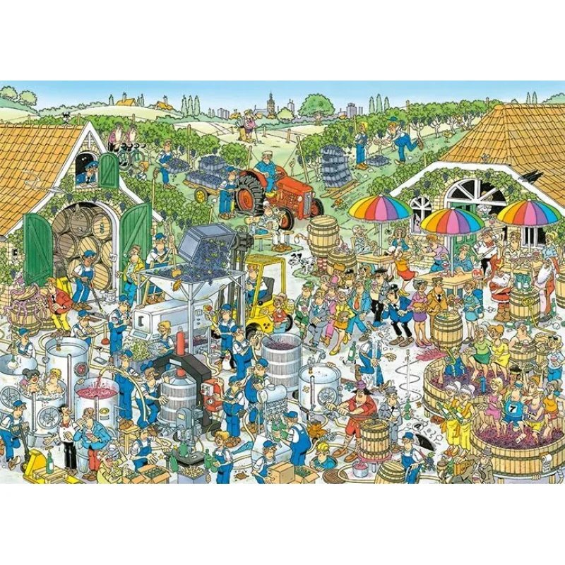 Jumbo Jan van Haasteren Puzzle The Winery 1000 dielikov