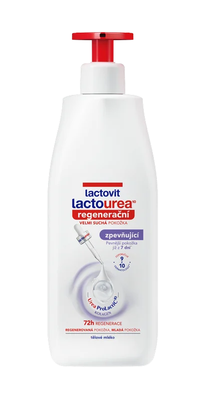 Lactovit Lactourea spevňujúce telové mlieko 400 ml