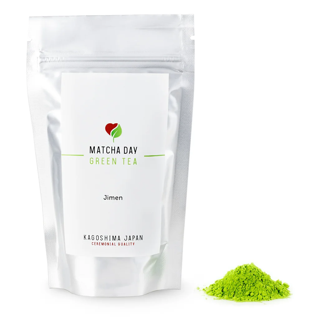 MatchaDay - Matcha čaj Jimen 50g 50g alu sáčok matcha čaj, ceremoniálna kvalita