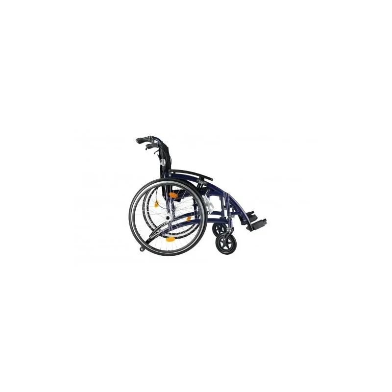Timago ľahký invalidný vozík EXCLUSIVE-TIM LIGHT, šírka 46cm, modrý, pevné kolesá Farba: modrá