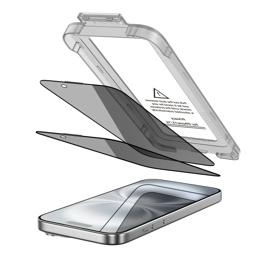 Tech-Protect Quick Set Spy 2x ochranné sklo na iPhone 15 / 16