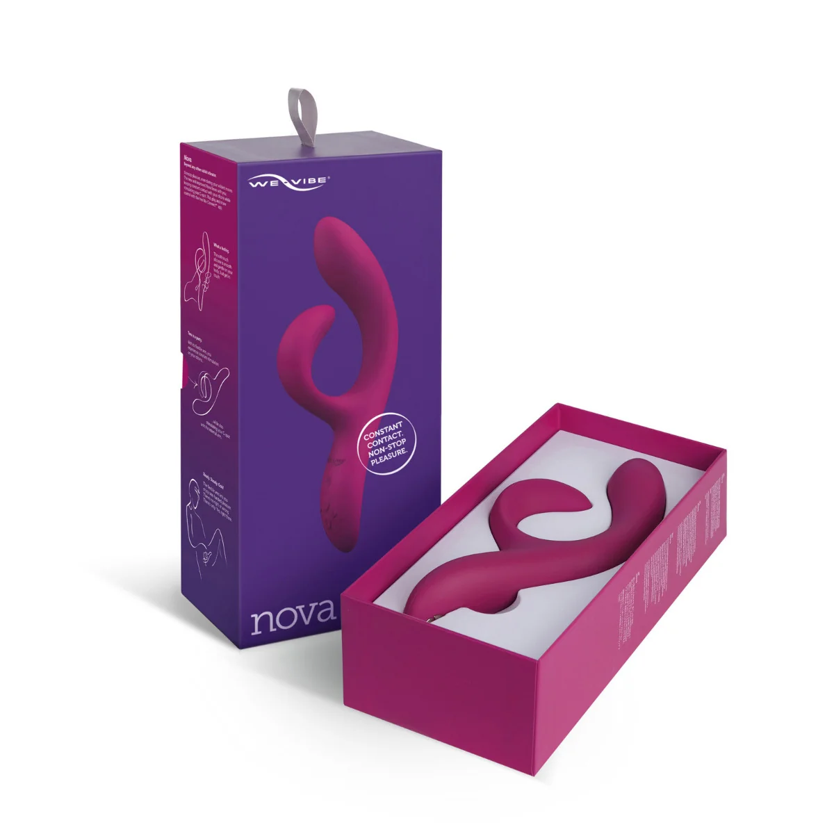 We-Vibe Vibrátor NOVA 2 červený 1×1 kus, vibrátor