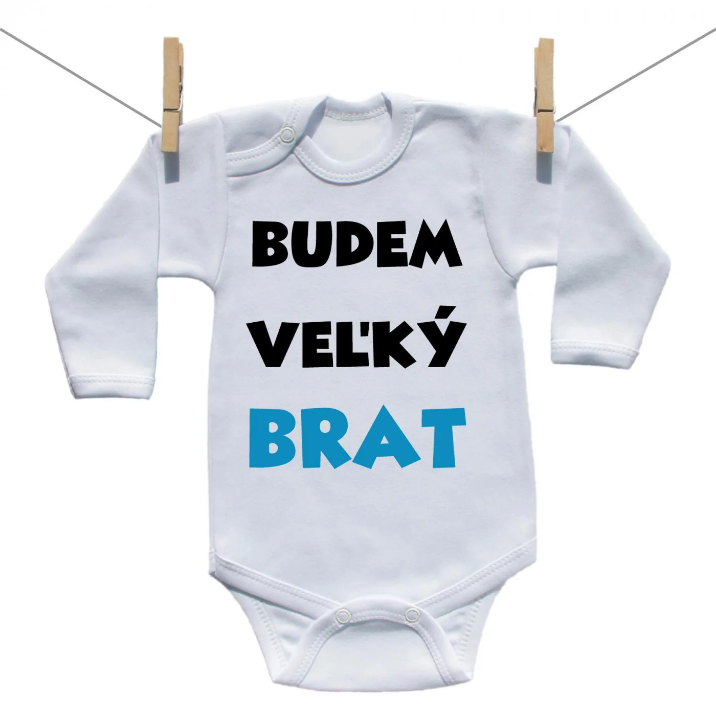 Boodyy Body s dlhým rukávom Budem veľký brat Veľkosť: 80