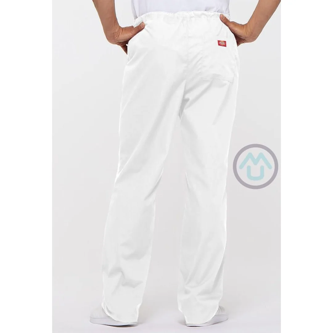 Pánske nohavice Dickies na zaväzovanie - biela S
