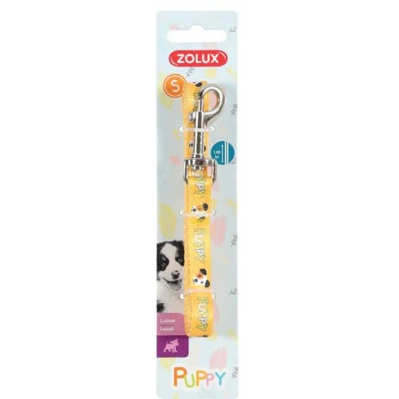 ZOLUX vodítko pre šteňatá žlté 1,3CM /120cm