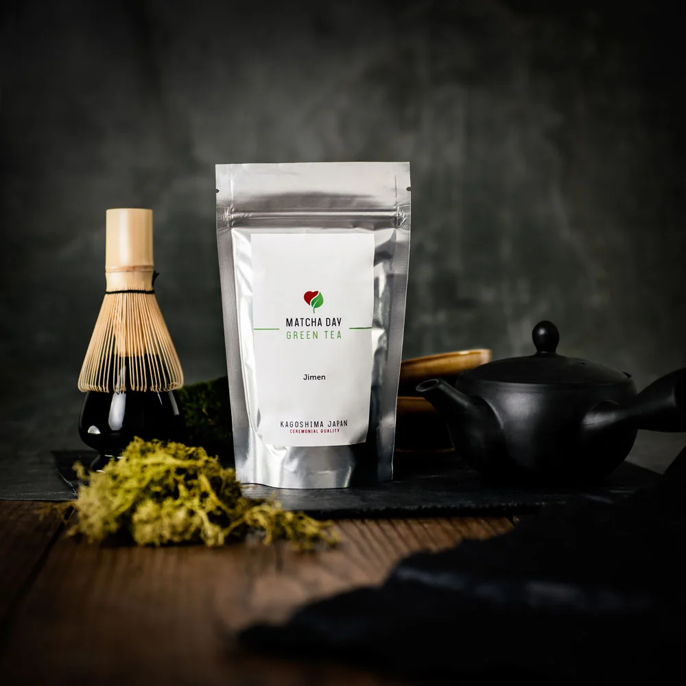 MatchaDay - Matcha čaj Jimen 100g 100g alu sáčok matcha čaj, ceremoniálna kvalita