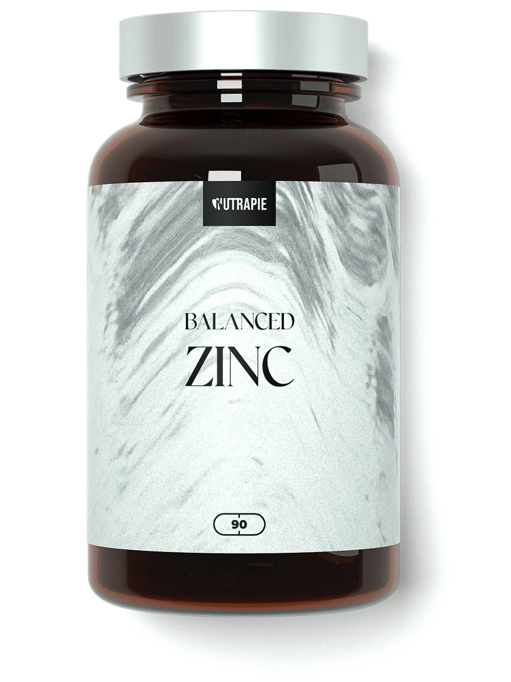 Nutrapie Balanced Zinc 1×90 kapsúl, výživový doplnok s chelátovým zinkom