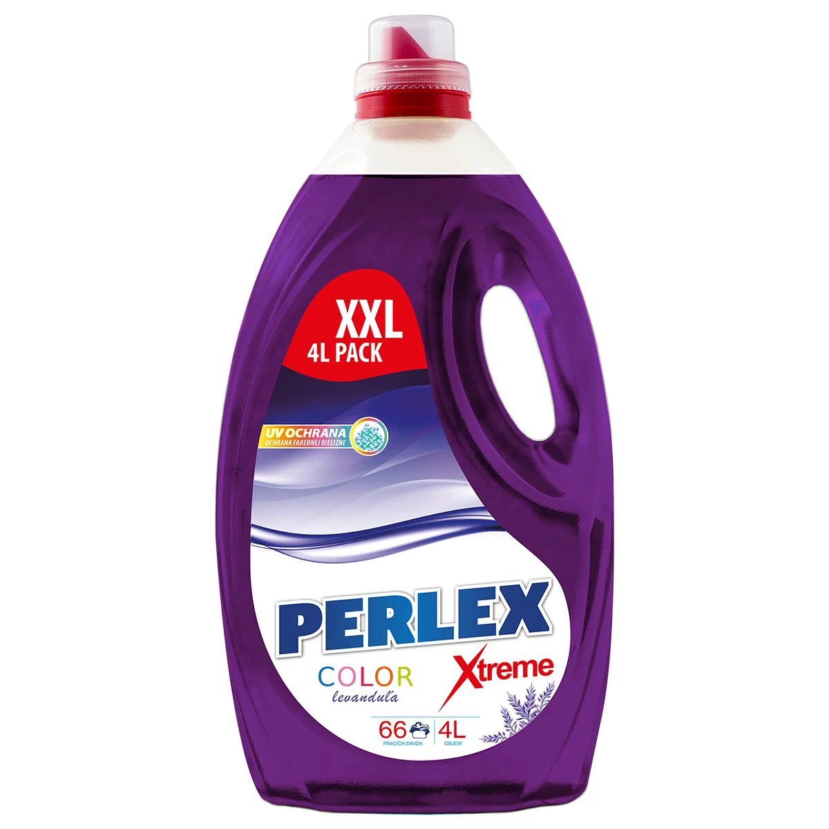Perlex prací gél 4L / 66 praní Color Levanduľa 1×4L, gél na pranie