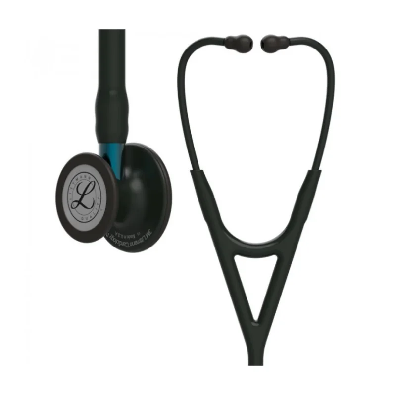 Littmann Cardiology IV kardiologický stetoskop Black-Finish čierny/tyrkys 6201