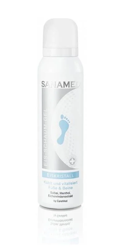 Krémová pena pre pálivé a unavené nohy Sanamed Gel-Krém EISKRISTAL 150 ml
