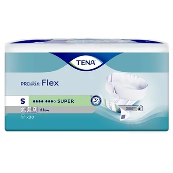 TENA Flex Super S 1×30 ks, inkontinenčné nohavičky s rýchloupevňovacím pásom