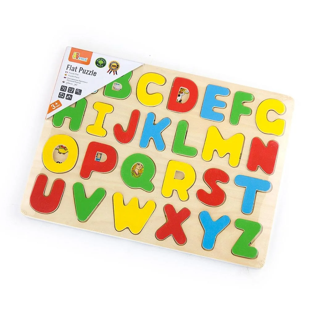 Detské vkladacie puzzle Viga Abeceda , 20C51633