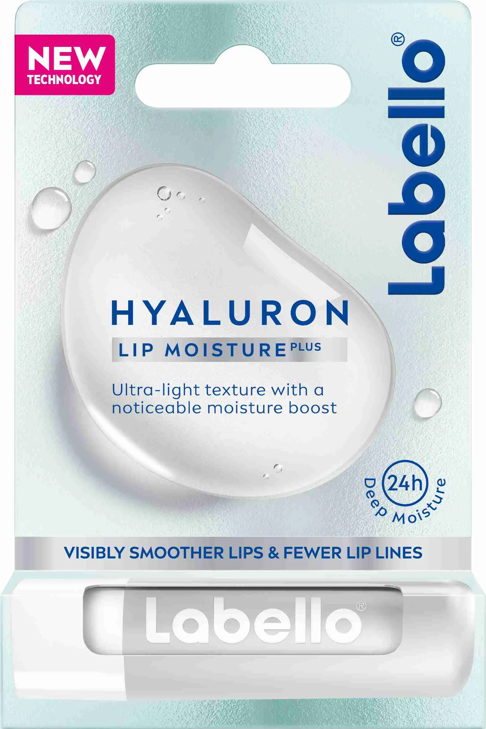 Labello Hyaluron Lip Moisture Plus 1×5,2 g, balzam na pery