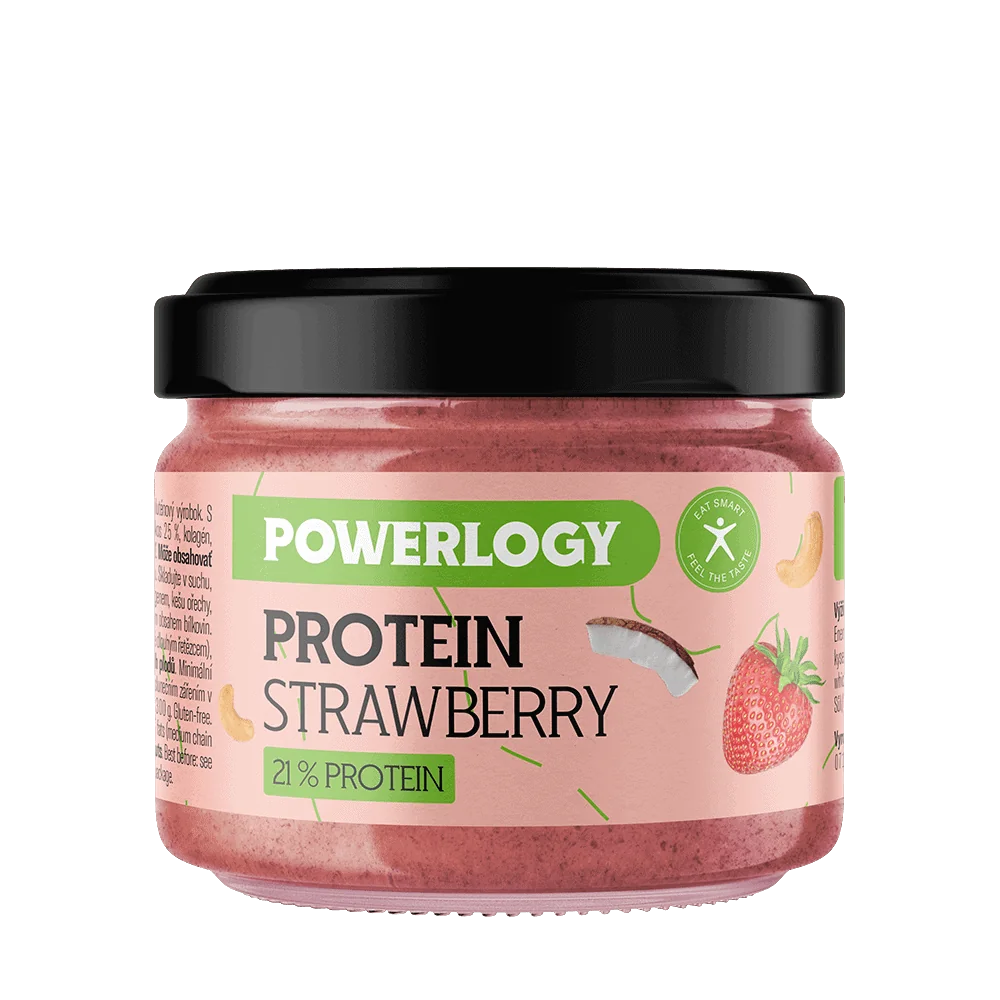 Powerlogy Protein Strawberry Cream 300 g