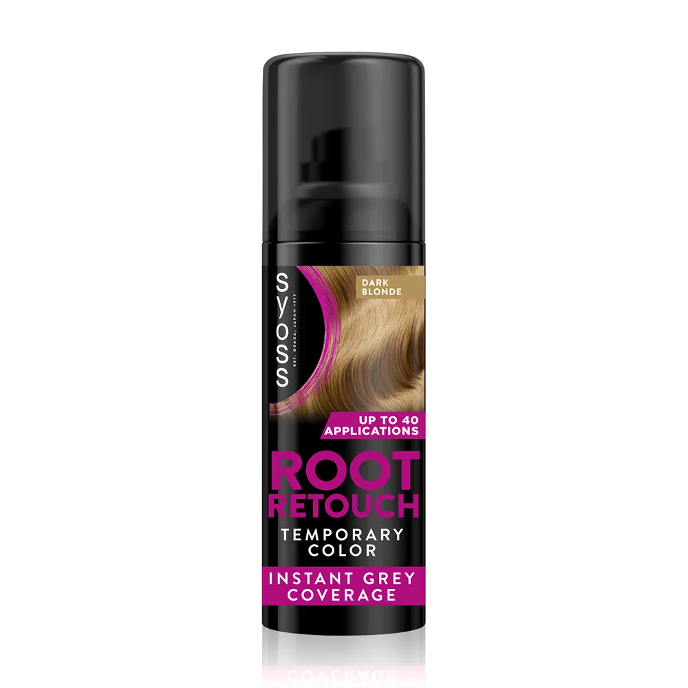 Syoss Root Retouch sprej na odrasty Tmavoplavý 1×1 ks, sprej na odrasty