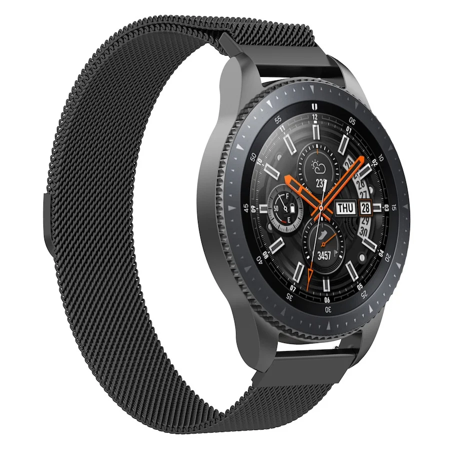 BStrap Milanese remienok na Xiaomi Amazfit GTR 2 / GTR 47mm black