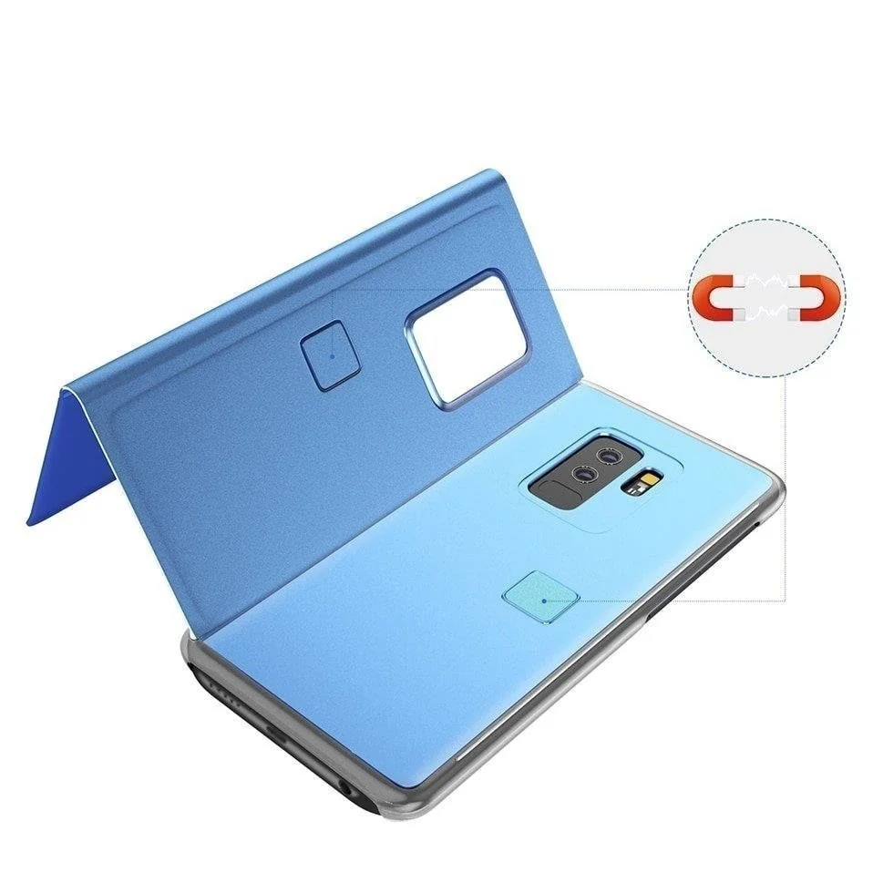 MG Clear View knižkové puzdro na Xiaomi Redmi 9C, čierne