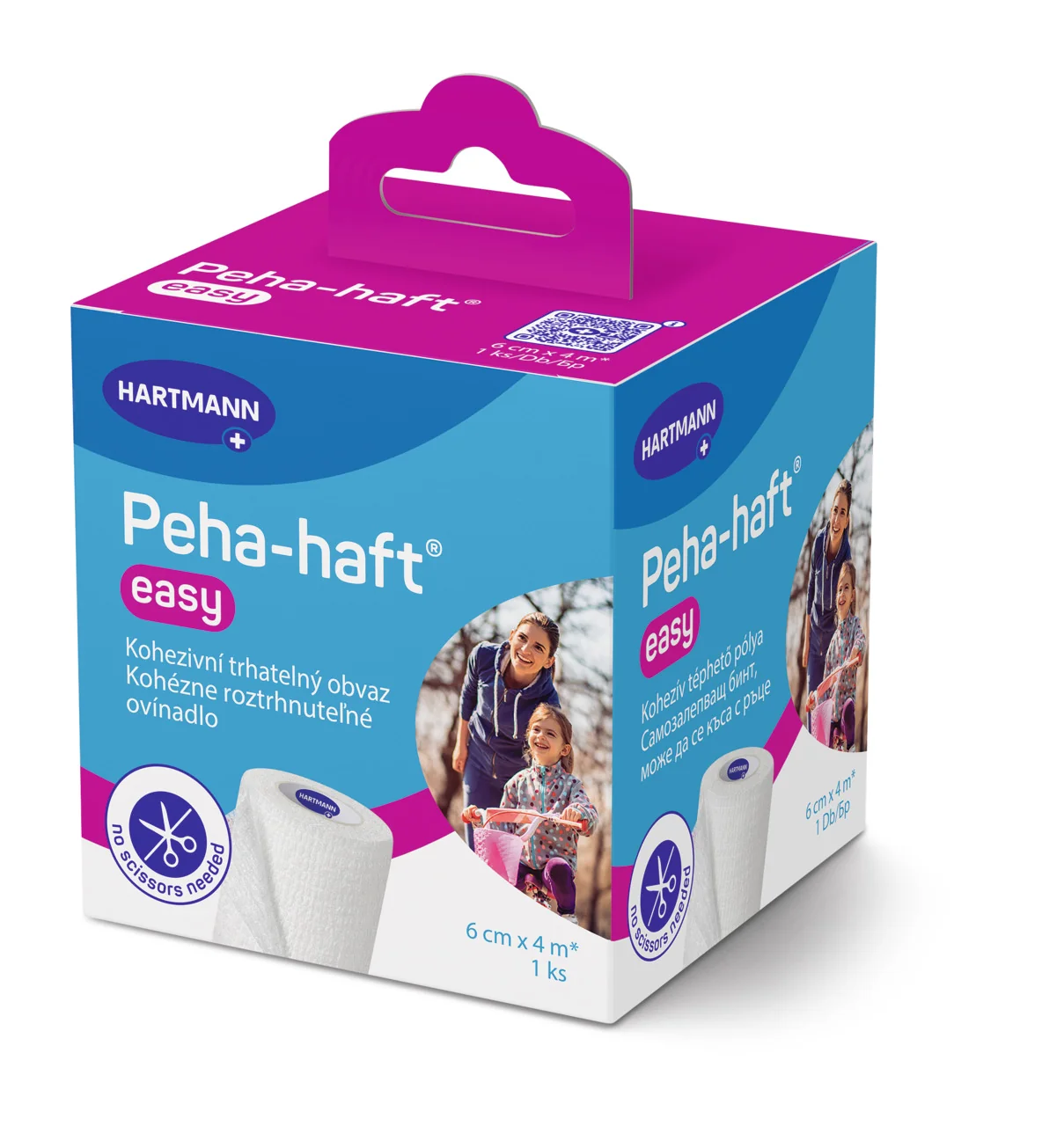 Peha-haft easy 6 cm x 4 m samodržiace roztrhnuteľné ovínadlo 1×1 ks, ovínadlo