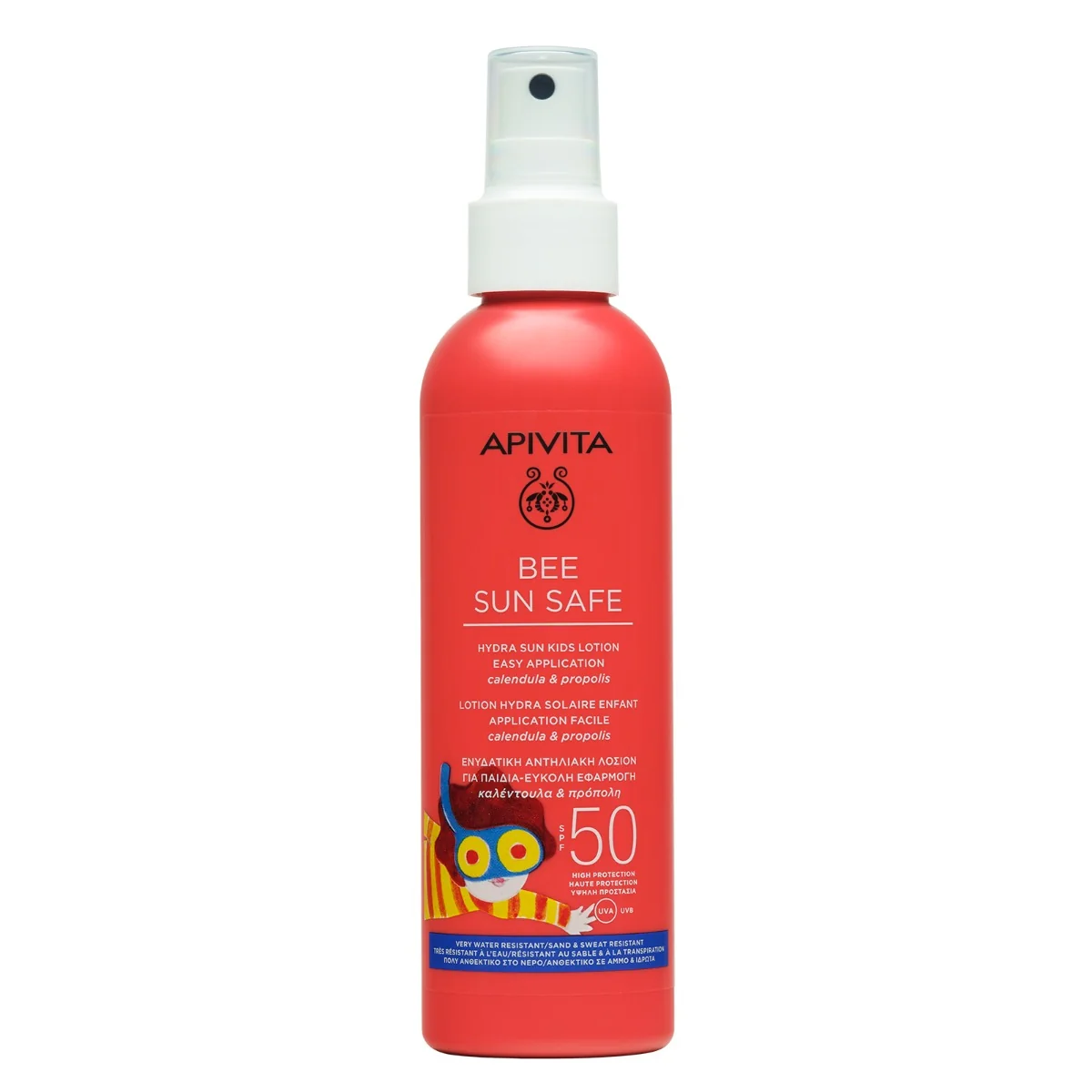 Bee Sun Safe Hydra Sun Kids Lotion Easy Application SPF50 1×200 ml, krém
