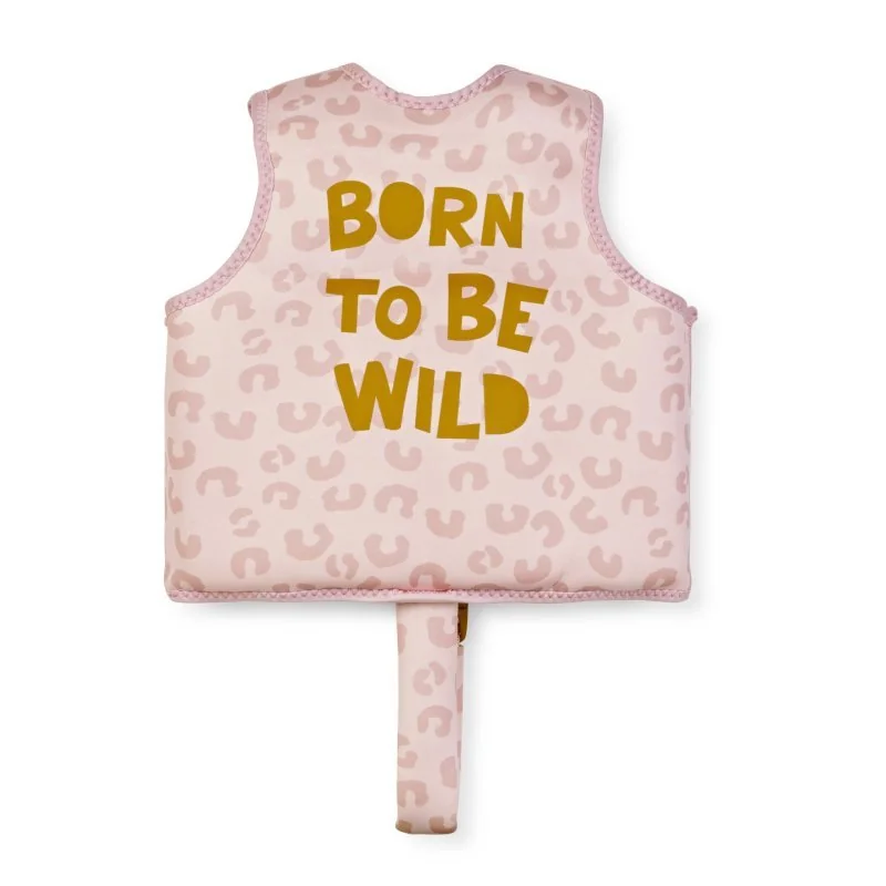 Saro Baby plavecká neoprénová vesta s UV ochranou (3-6r) Tropicool Pink