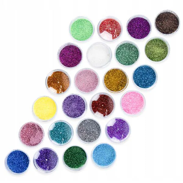 Kreatívna sada glitter tetovanie a styling na nechty
