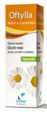 OMISAN Oftylla Camomilla 1×15 ml, očné kvapky