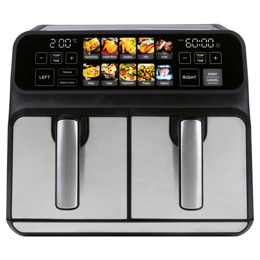 ProfiCook FR 1287 H dvojitá teplovzdušná fritéza 8 l (2x4 l)