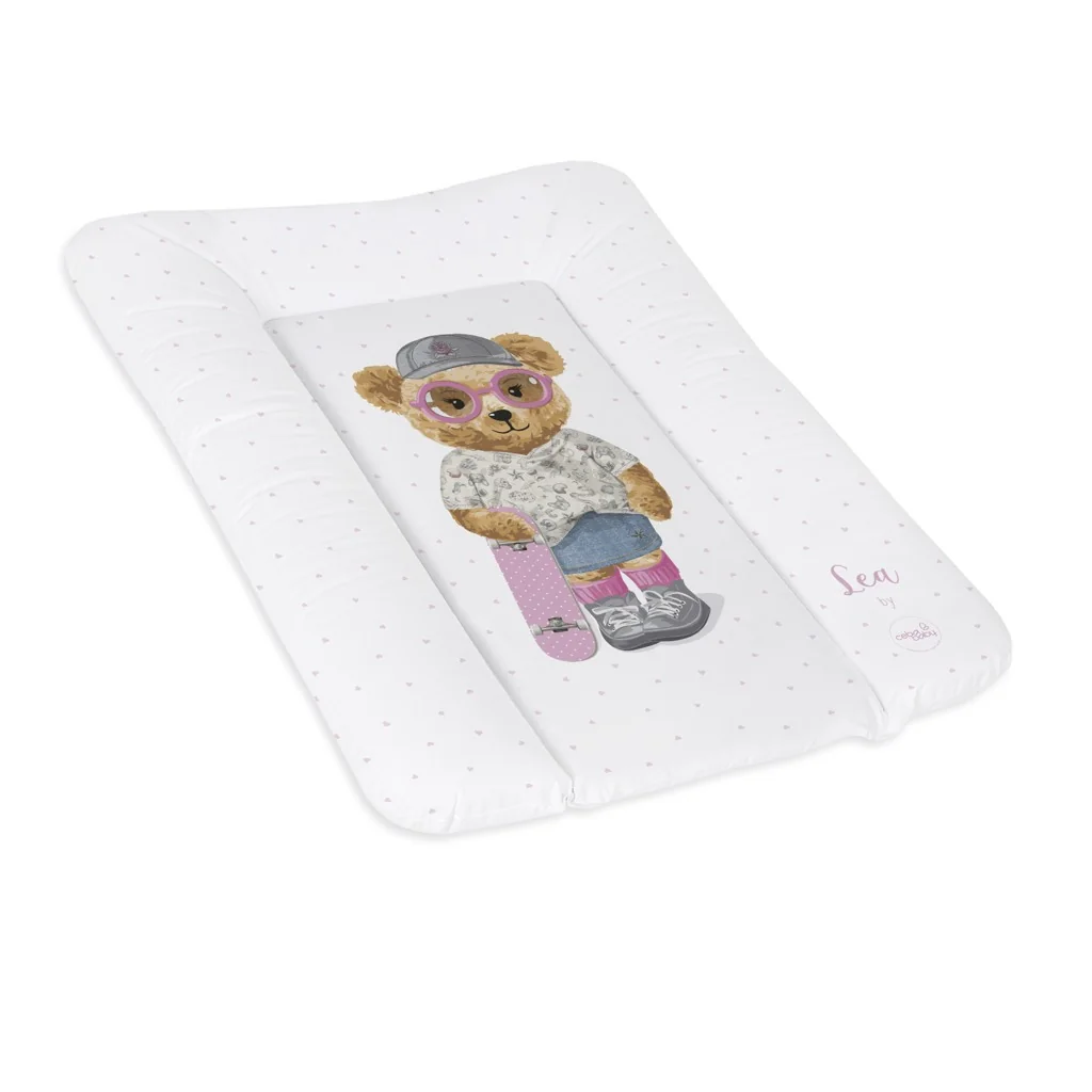 CEBA Podložka prebaľovacia mäkká (50x70) Fluffy Puffy Lea 1×1 ks